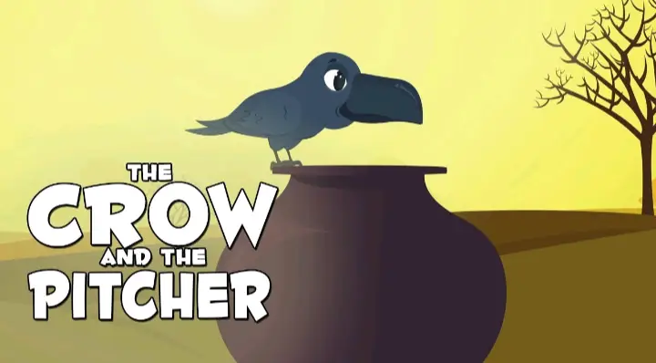 कौए और घड़ा (The Crow and the Pitcher)