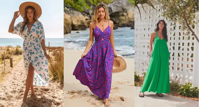The Coastal Knotted Maxi Look
