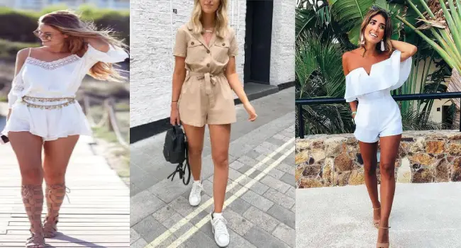 The Strappy Romper Edit summer look